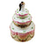Wedding Cake with Bride and Groom Limoges Box - Limoges Box Boutique