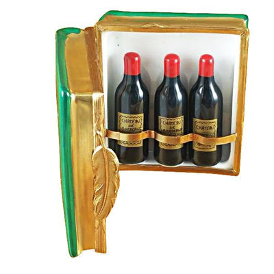 Wine Book with Three Bottles