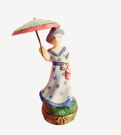 Blue Monet Woman Umbrella Parasol Limited Edition